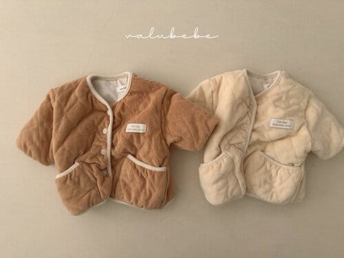 Valu Bebe - Korean Baby Fashion - #onlinebabyboutique - Terry Quilted Jacket - 4