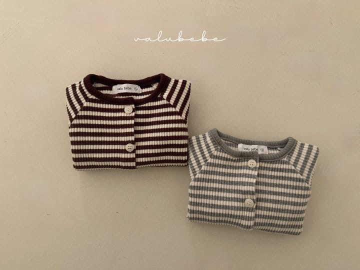 Valu Bebe - Korean Baby Fashion - #onlinebabyshop - Choco Bbang Cardigan - 3