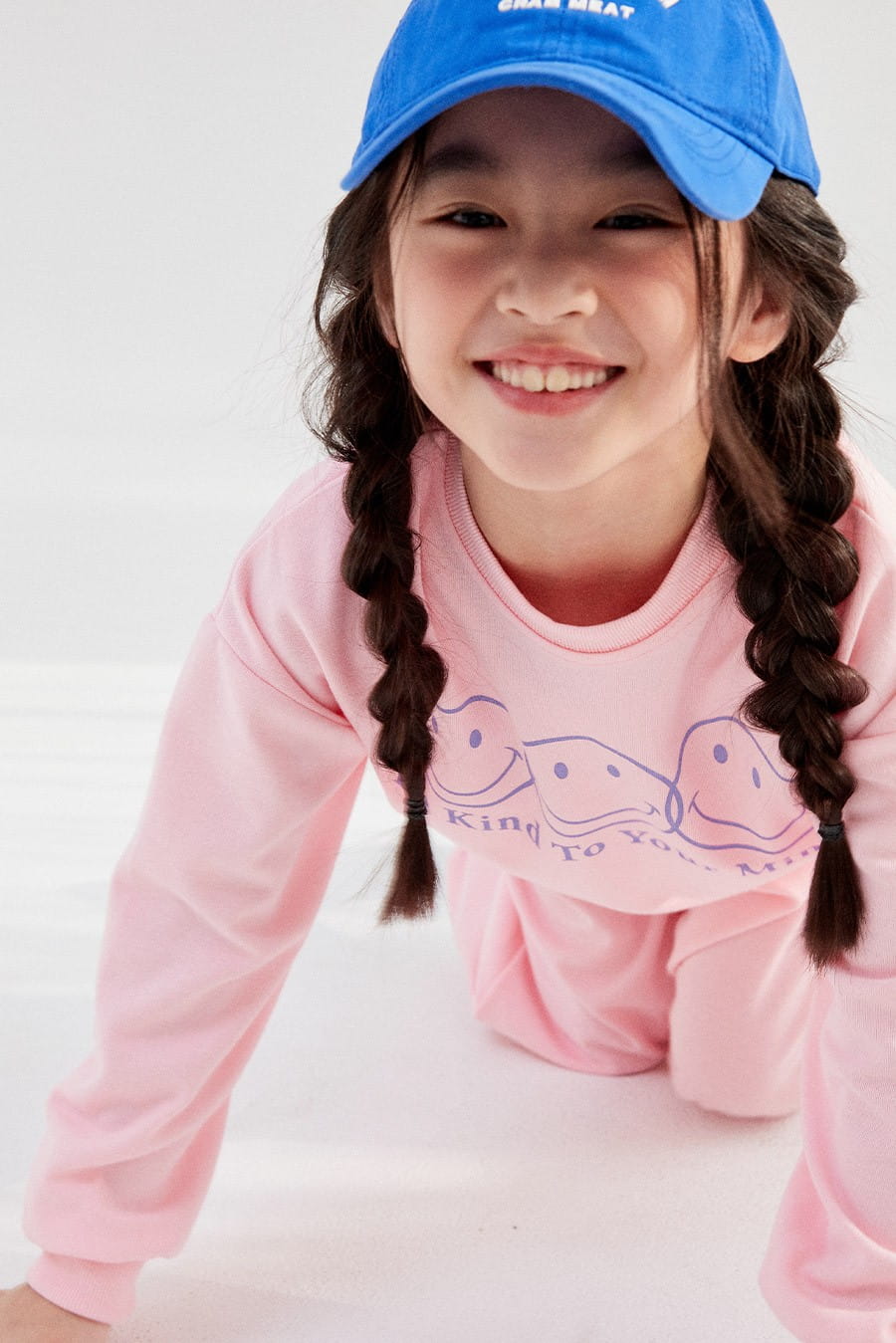 Whitesketchbook - Korean Children Fashion - #Kfashion4kids - Smile Top Bottom Set - 11