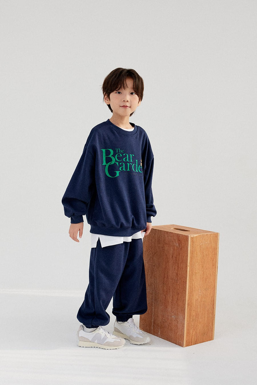 Whitesketchbook - Korean Children Fashion - #Kfashion4kids - Garden Bear Top Bottom Set - 7