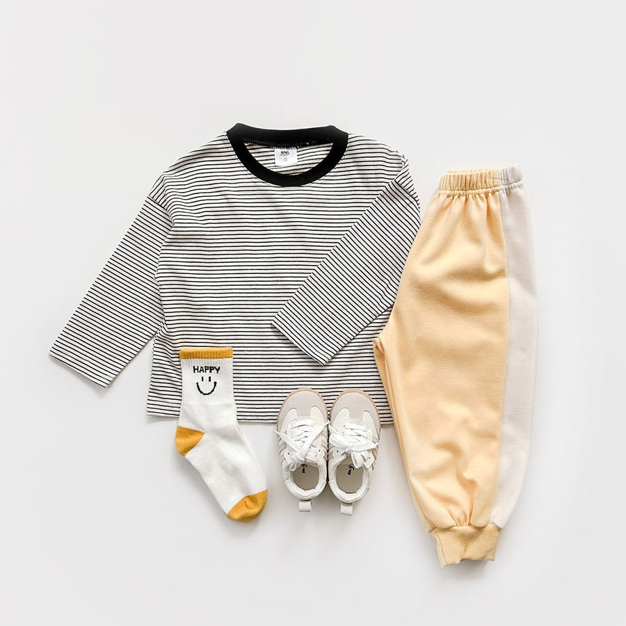 Whitesketchbook - Korean Children Fashion - #Kfashion4kids - Circle Color Jogger Pants - 5