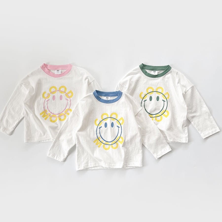 Whitesketchbook - Korean Children Fashion - #Kfashion4kids - Good Smile Tee - 2