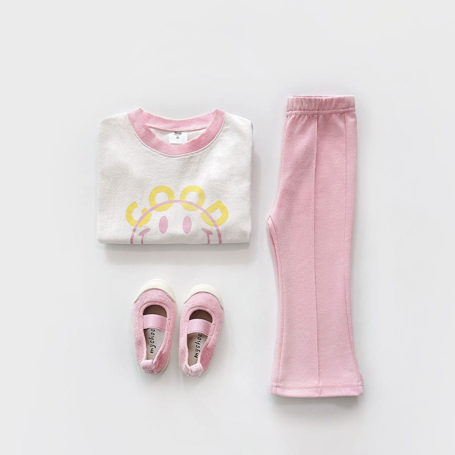 Whitesketchbook - Korean Children Fashion - #designkidswear - Boots Cut Pintuck Pants - 2