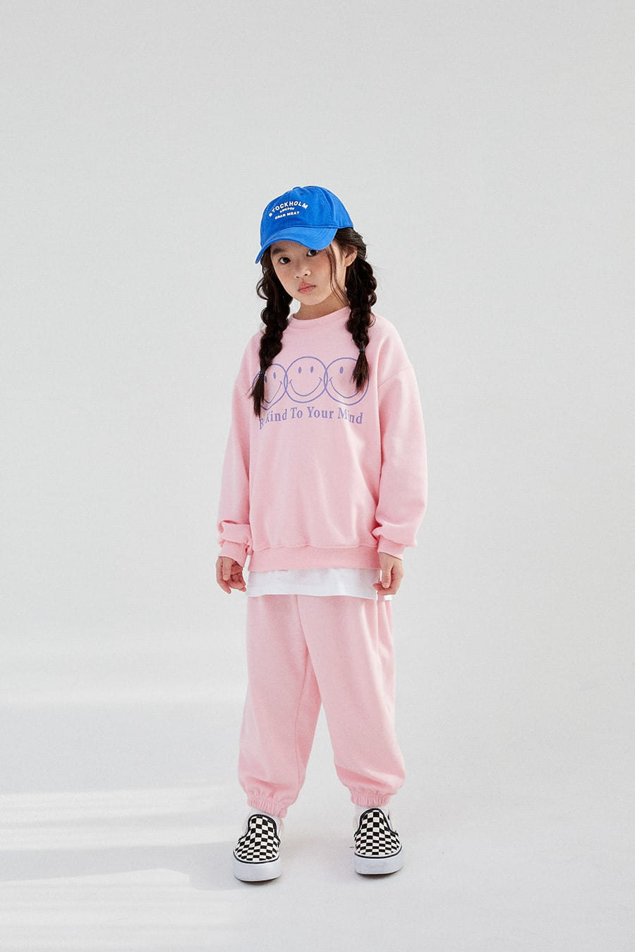 Whitesketchbook - Korean Children Fashion - #fashionkids - Smile Top Bottom Set - 7