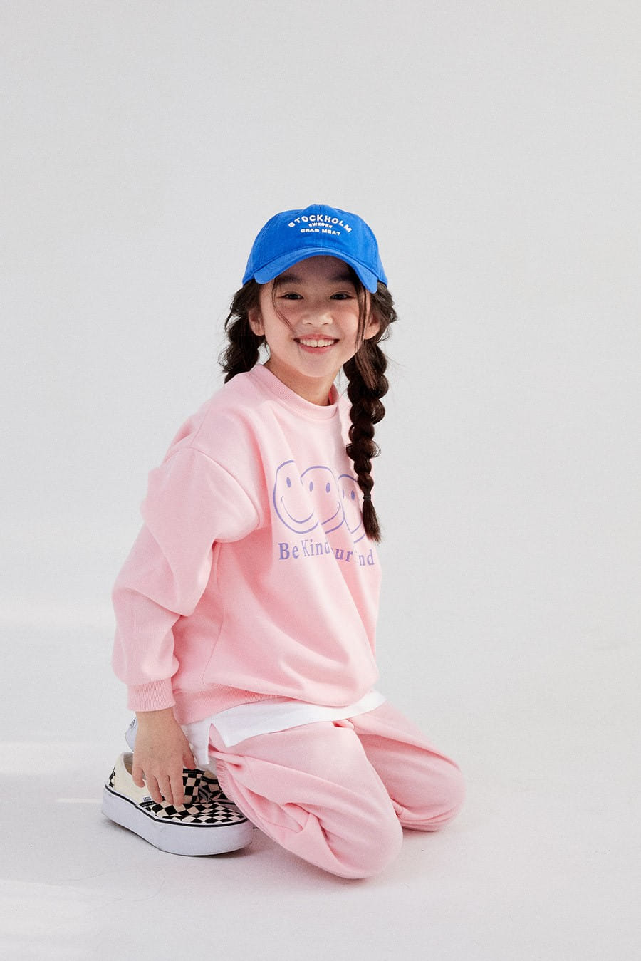 Whitesketchbook - Korean Children Fashion - #kidzfashiontrend - Smile Top Bottom Set - 10