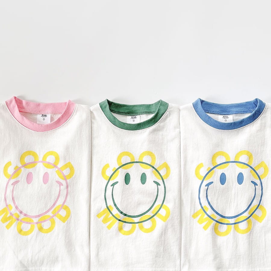 Whitesketchbook - Korean Children Fashion - #kidzfashiontrend - Good Smile Tee