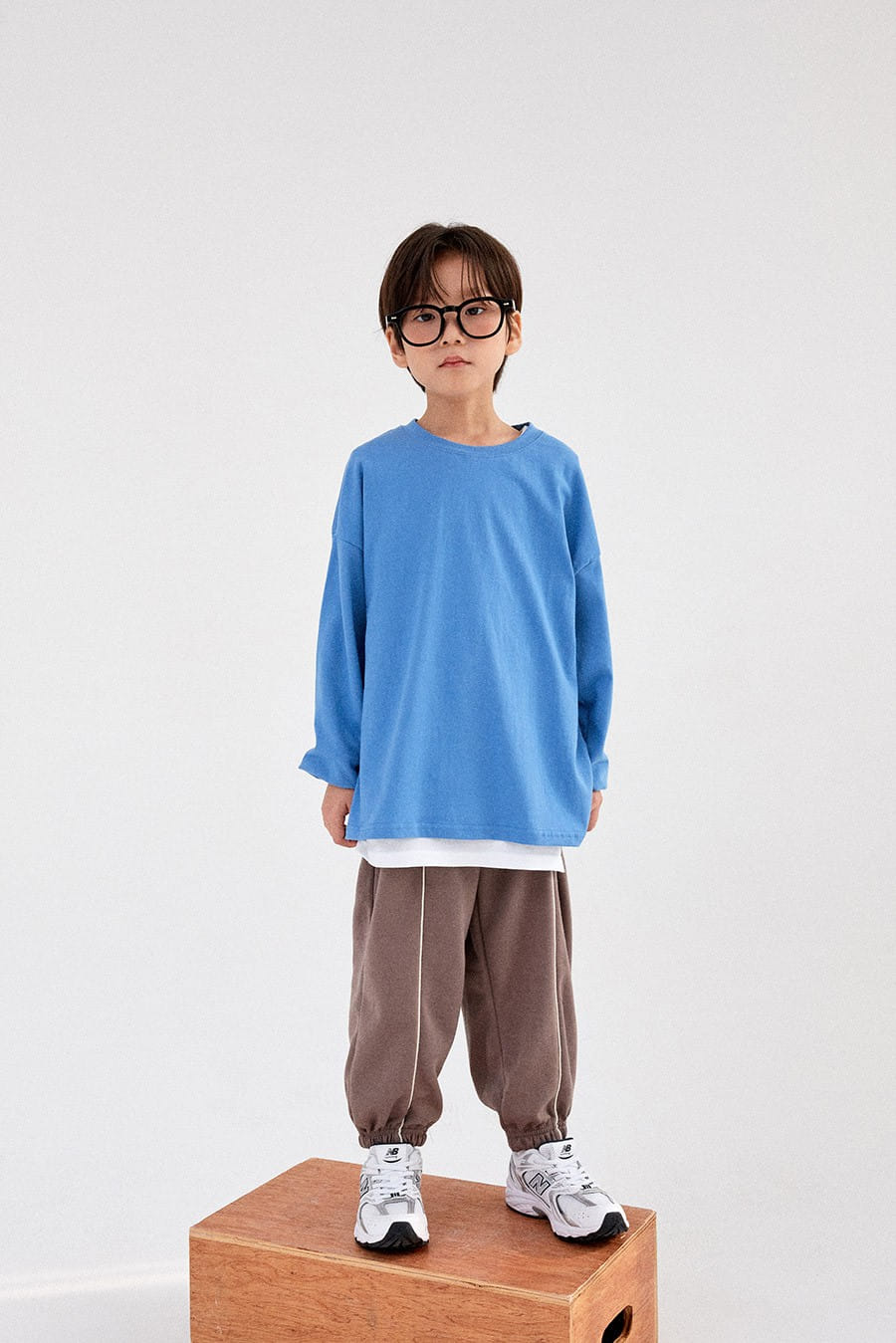 Whitesketchbook - Korean Children Fashion - #littlefashionista - Bbing Line Jogger Pants - 10