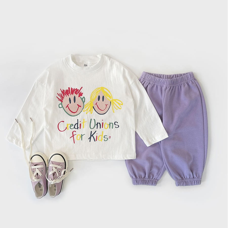 Whitesketchbook - Korean Children Fashion - #magicofchildhood - Rainbow Jogger Pants - 9