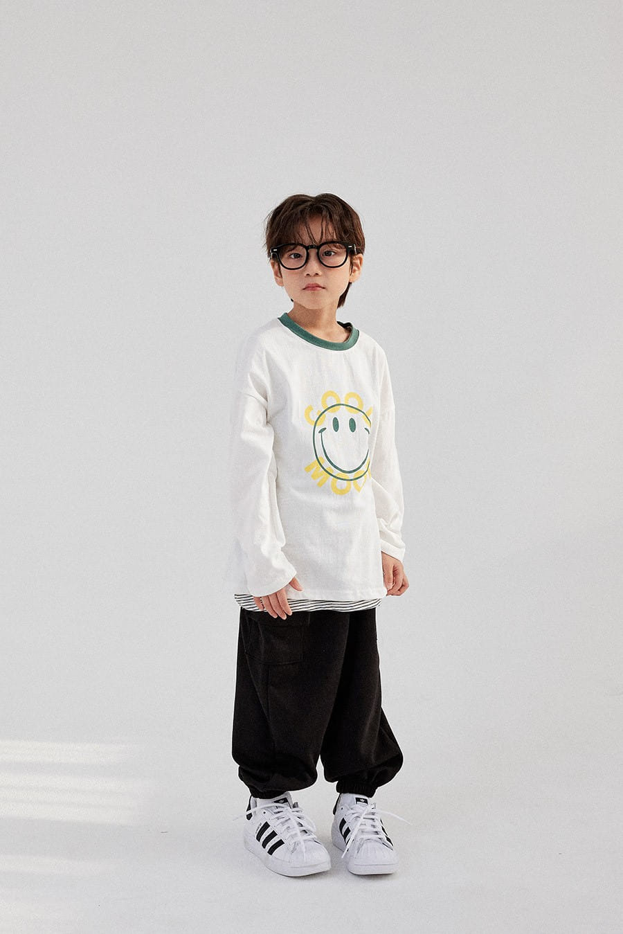 Whitesketchbook - Korean Children Fashion - #prettylittlegirls - Good Smile Tee - 6