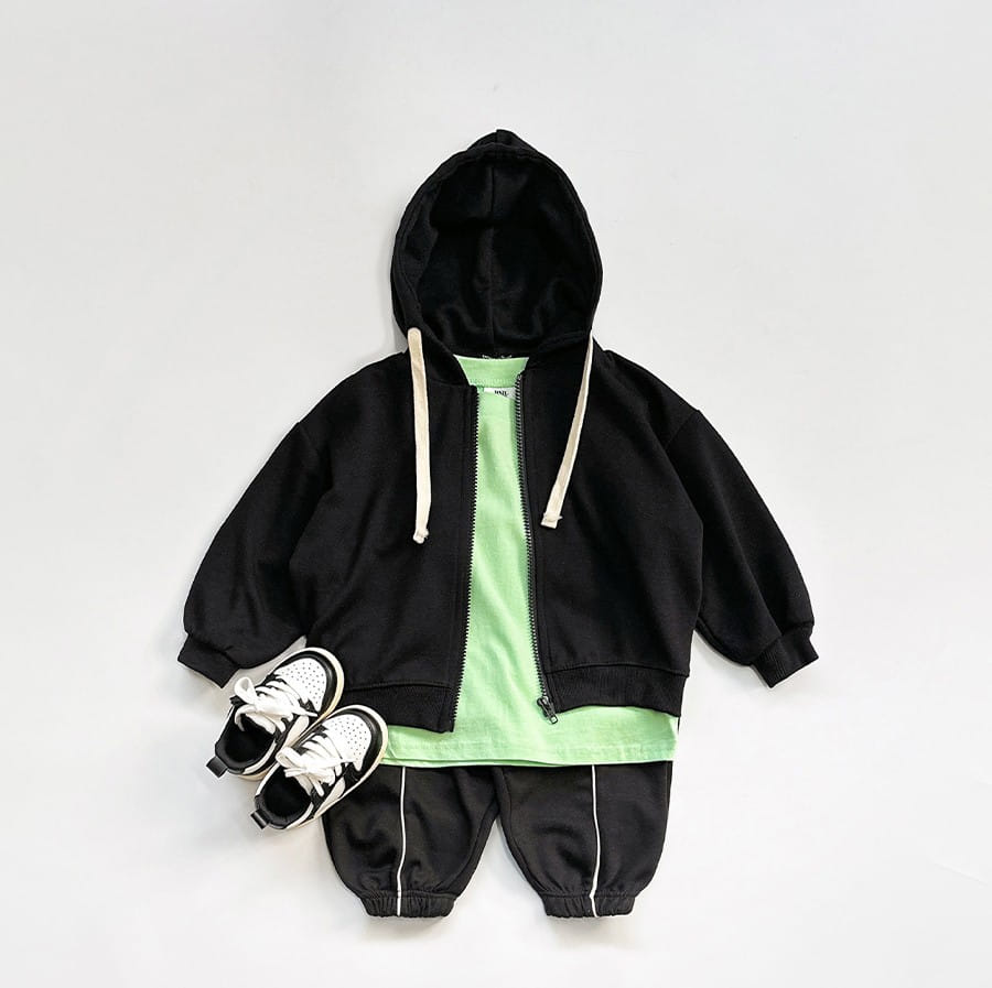 Whitesketchbook - Korean Children Fashion - #todddlerfashion - Jelly Hoody Zip Up - 10