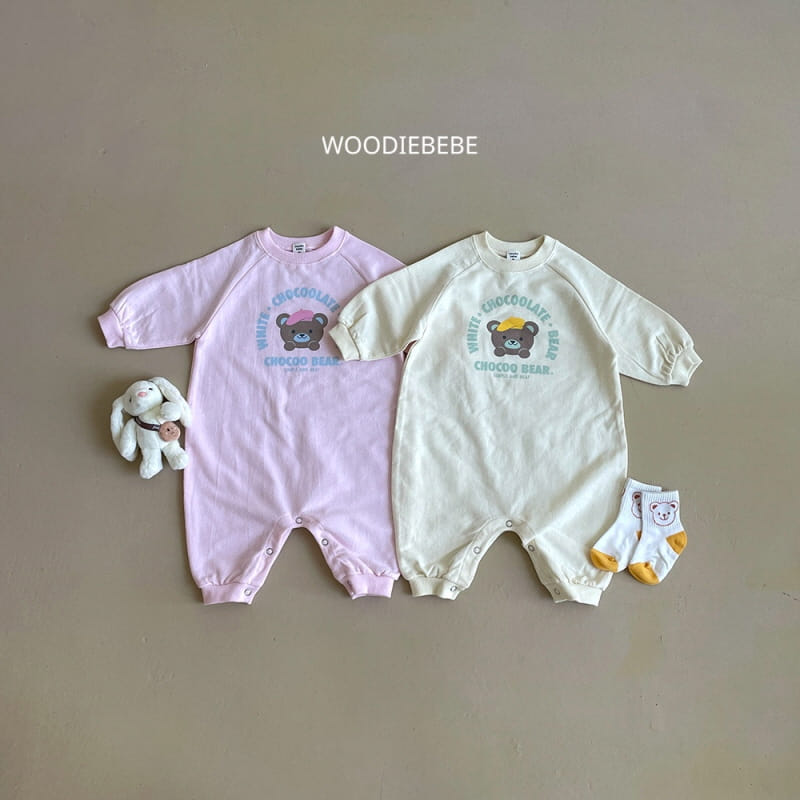 Woodie - Korean Baby Fashion - #babyfever - Cocoa Body Suit