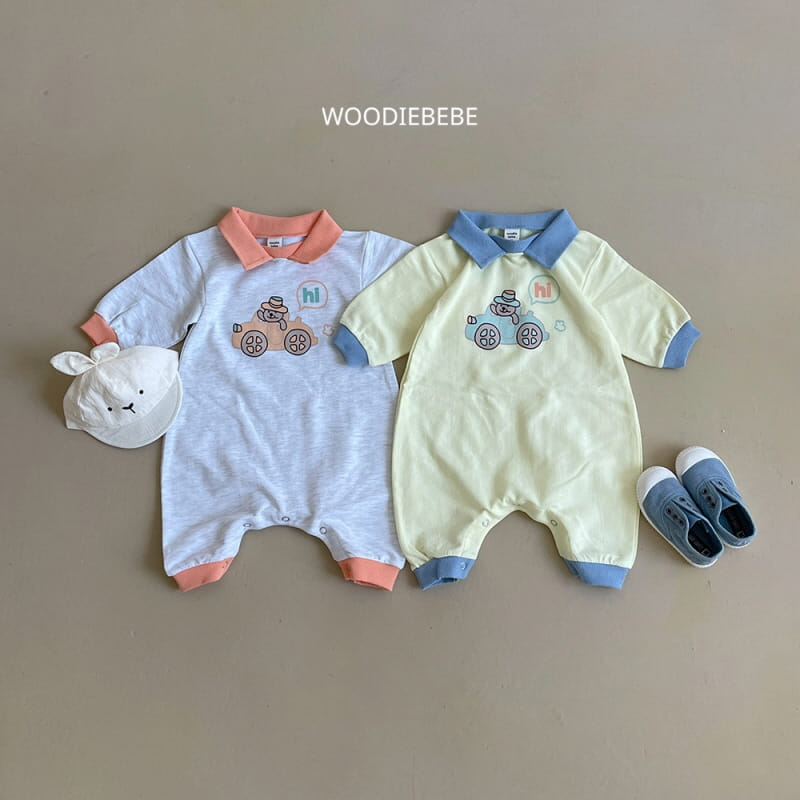 Woodie - Korean Baby Fashion - #babygirlfashion - Hey Car Body Suit