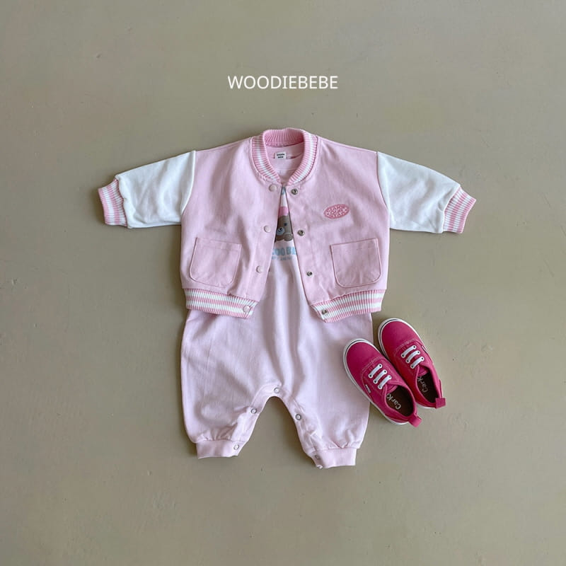 Woodie - Korean Baby Fashion - #babylifestyle - Cocoa Body Suit - 3