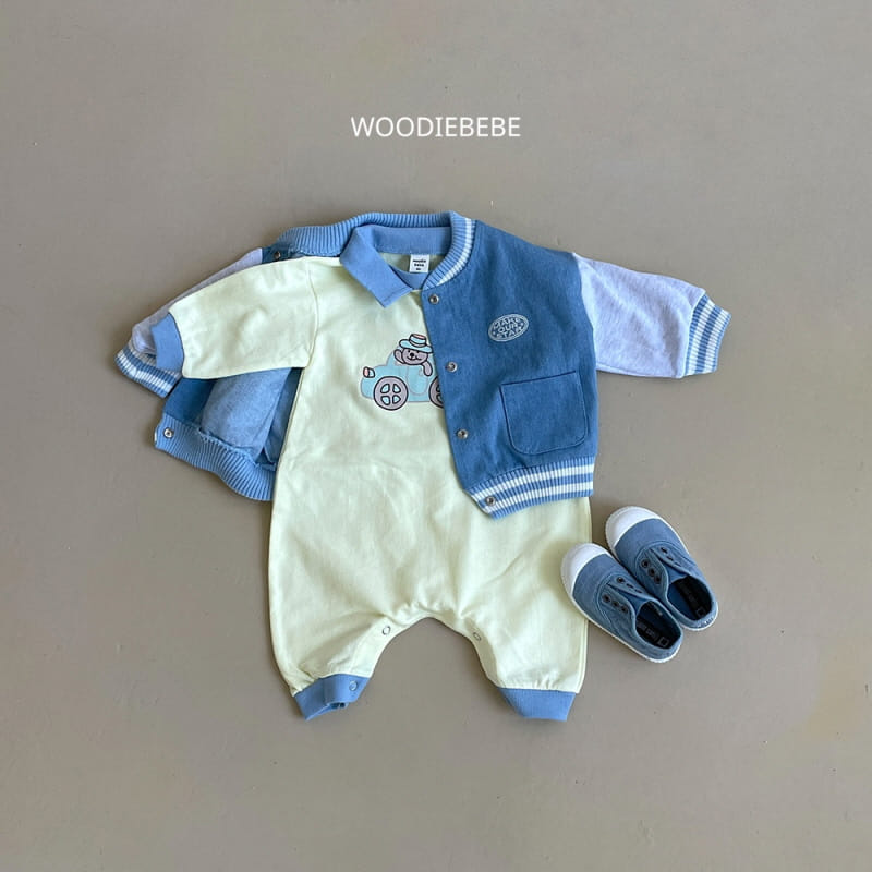 Woodie - Korean Baby Fashion - #babylifestyle - Hey Car Body Suit - 2