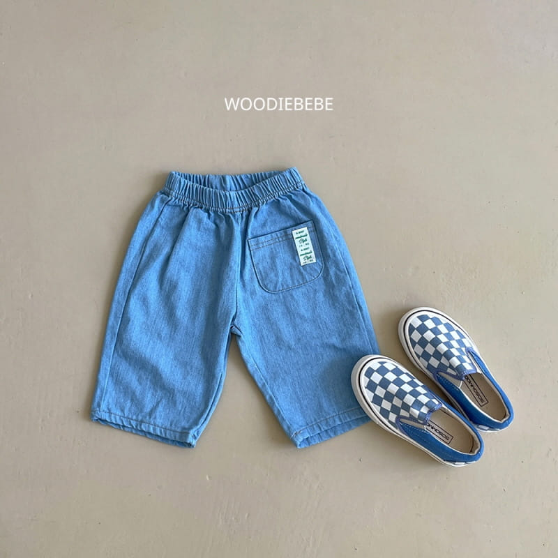Woodie - Korean Children Fashion - #Kfashion4kids - Indigo Denim Pants - 5