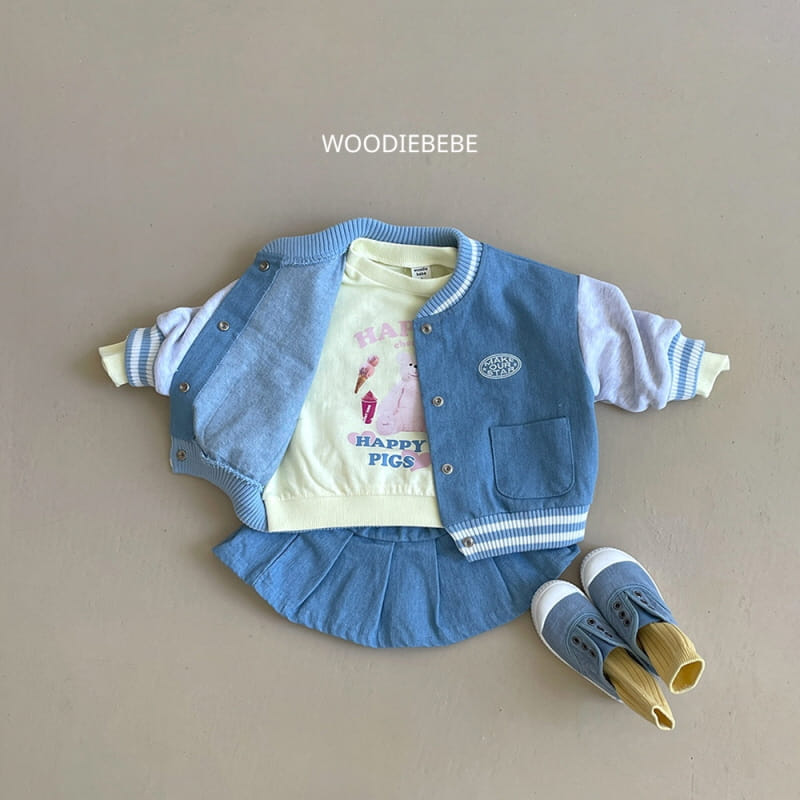 Woodie - Korean Children Fashion - #childrensboutique - Happy Bear Tee - 4