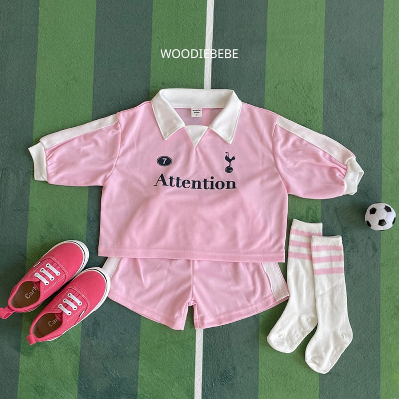 Woodie - Korean Children Fashion - #littlefashionista - Sonny Top Bottom Set - 3