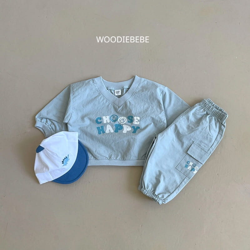 Woodie - Korean Children Fashion - #minifashionista - V Sweatshirt Tee - 3