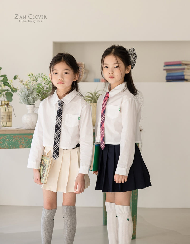 Zan Clover - Korean Children Fashion - #childofig - Clover Over Knee Socks - 7