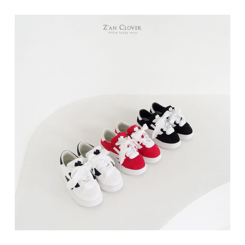 Zan Clover - Korean Children Fashion - #childrensboutique - Bold Sneakers