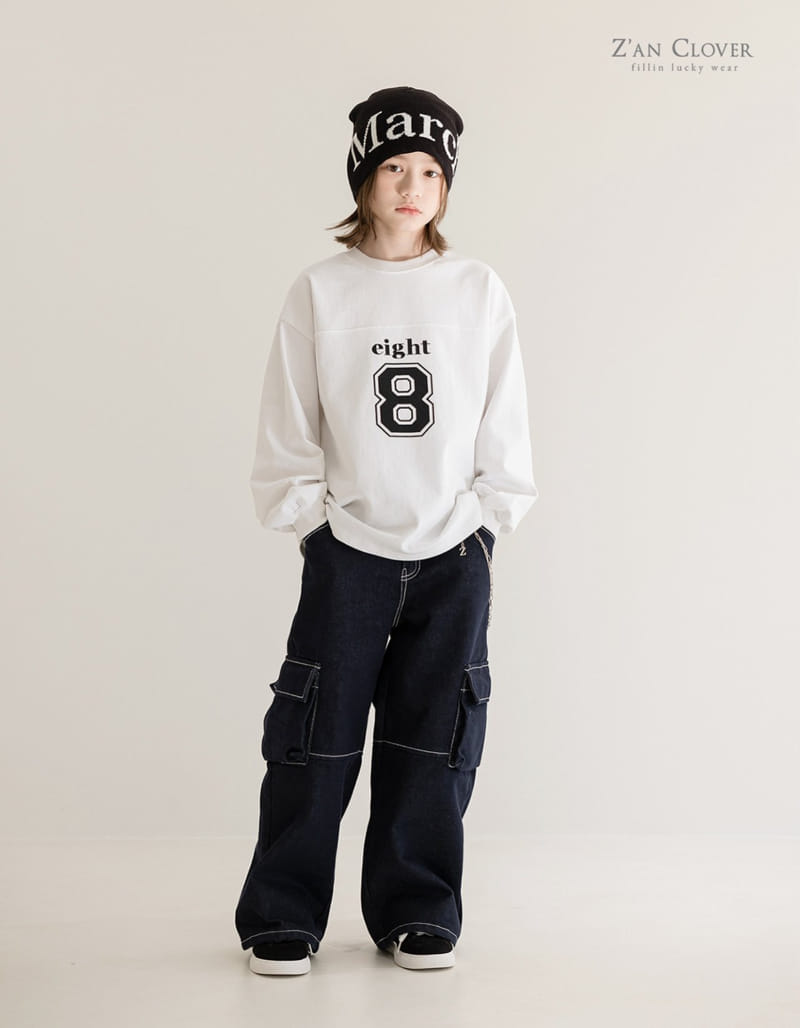 Zan Clover - Korean Children Fashion - #designkidswear - Stitch Cargo Pants - 11