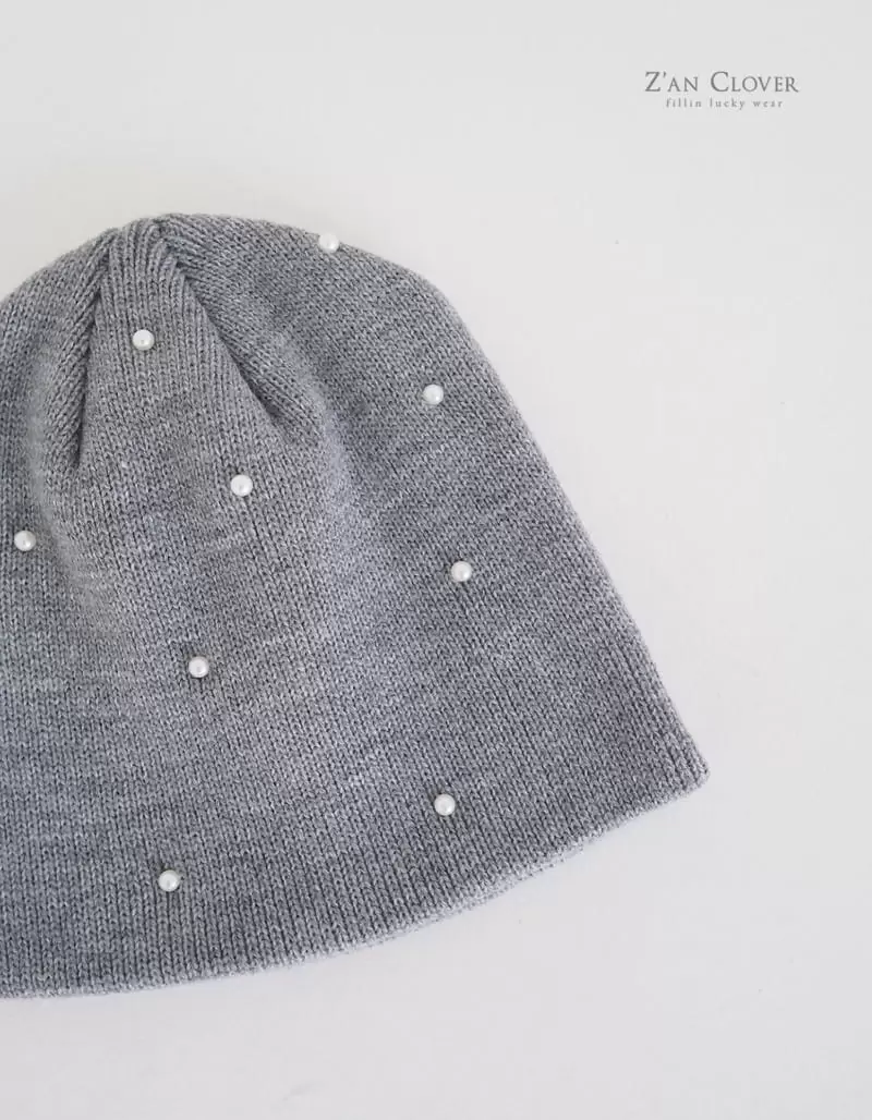 Zan Clover - Korean Children Fashion - #kidsshorts - Pearl Beanie - 6