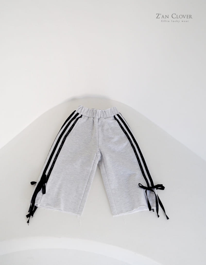 Zan Clover - Korean Children Fashion - #magicofchildhood - Tape Ribbon Training Pants - 8