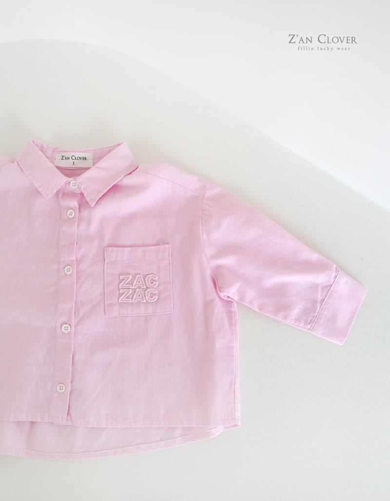 Zan Clover - Korean Children Fashion - #minifashionista - Loose Shirt - 9