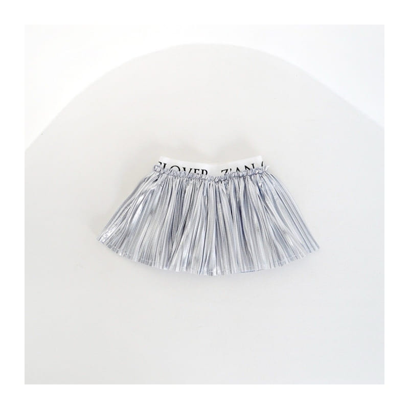 Zan Clover - Korean Children Fashion - #minifashionista - Sliver Pleats Skirt