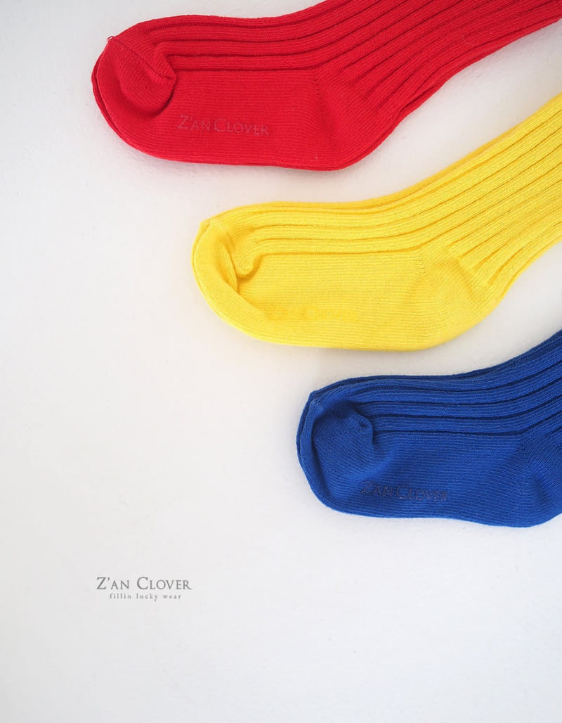 Zan Clover - Korean Children Fashion - #minifashionista - Vivid Clover Socks - 6