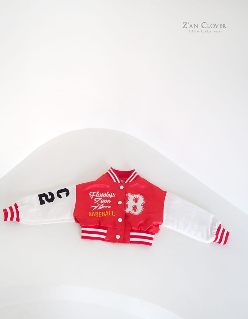 Zan Clover - Korean Children Fashion - #prettylittlegirls - Baceball Varsity Jumper - 7