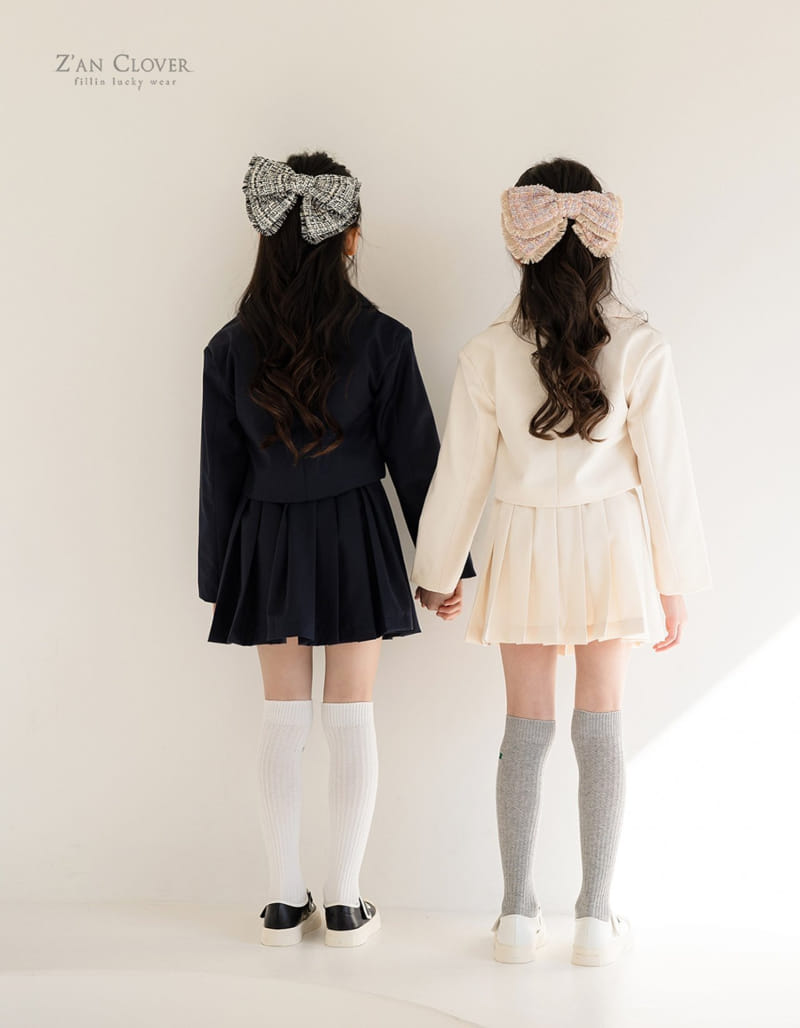 Zan Clover - Korean Children Fashion - #prettylittlegirls - Clover Over Knee Socks - 5