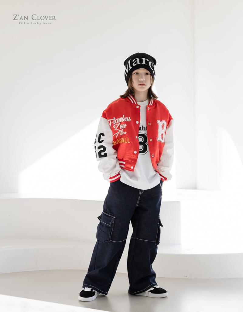 Zan Clover - Korean Children Fashion - #stylishchildhood - Stitch Cargo Pants - 8