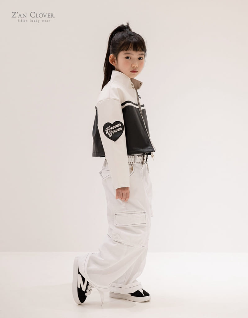 Zan Clover - Korean Children Fashion - #toddlerclothing - Stitch Cargo Pants - 7