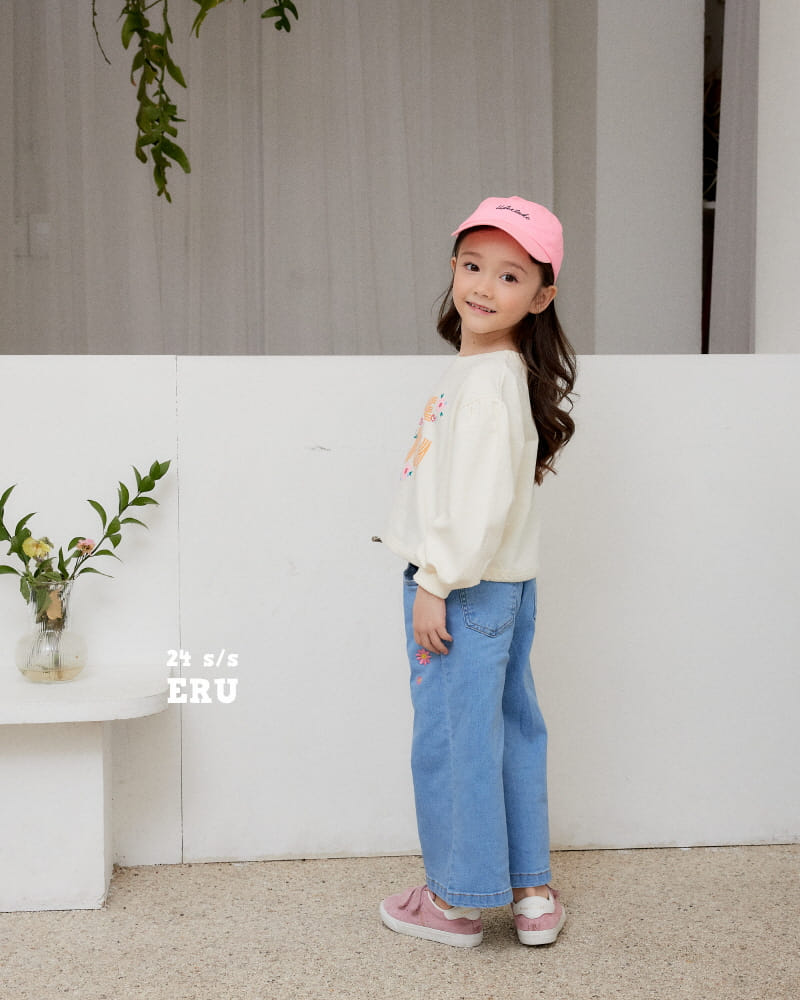 e.ru - Korean Children Fashion - #todddlerfashion - Denim Span bella Pants - 6