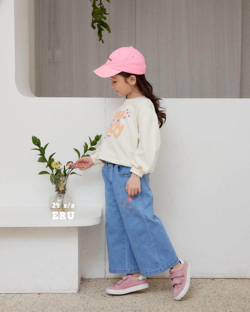 e.ru - Korean Children Fashion - #toddlerclothing - Denim Span bella Pants - 7