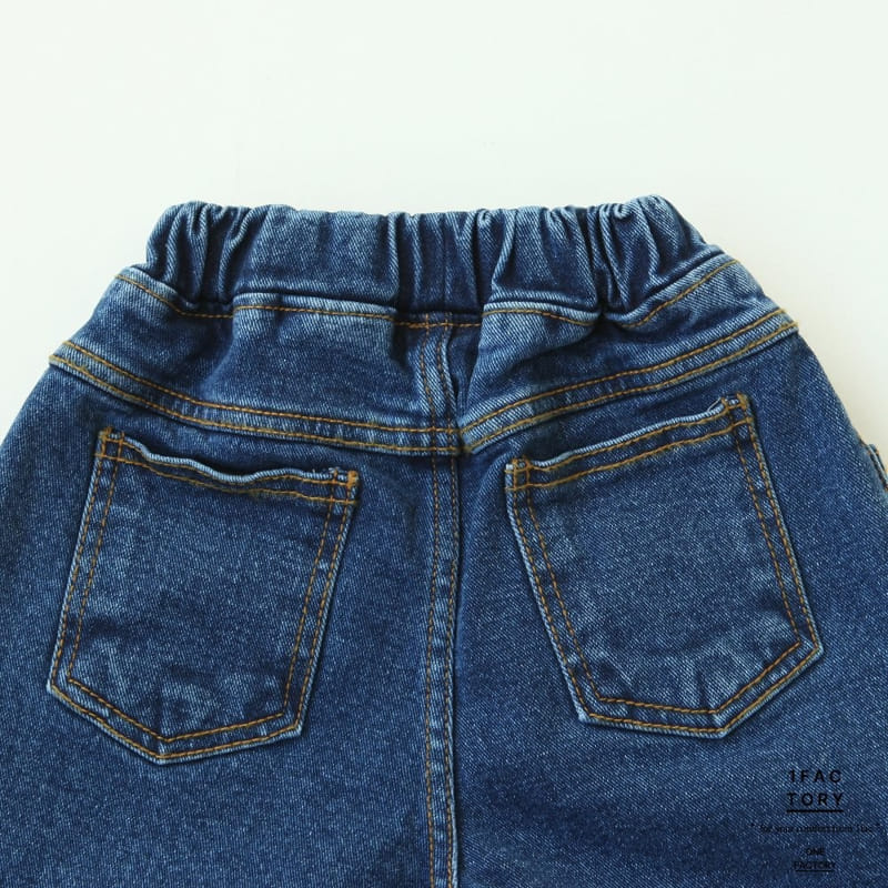 1 Fac - Korean Children Fashion - #stylishchildhood - Real Denim Baggy Pants - 4