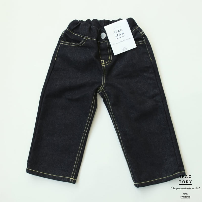 1 Fac - Korean Children Fashion - #discoveringself - Gold Stitch C Pants - 2