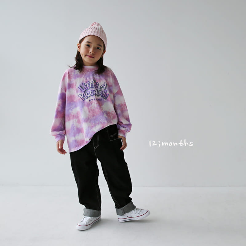12 Month - Korean Children Fashion - #todddlerfashion - Water Mountian Long Sleeve Tee With Mom - 5