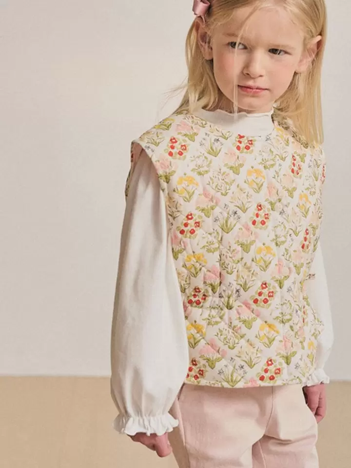 Flower Quilting Vest