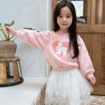 Rabbit Shirring Sweatshirt