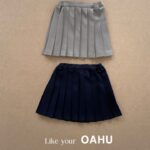 Flat Pleats Skirt