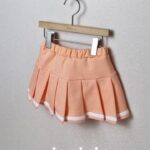 Tape Point Pleats Skirt