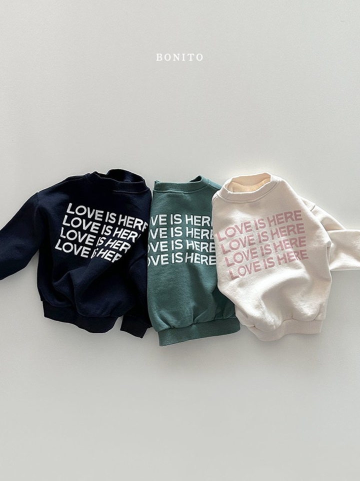 Love Is Here Sweatshirt