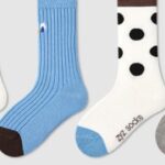 632 Blue Youth Socks