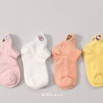 Ice Cream Embroidery Socks Set