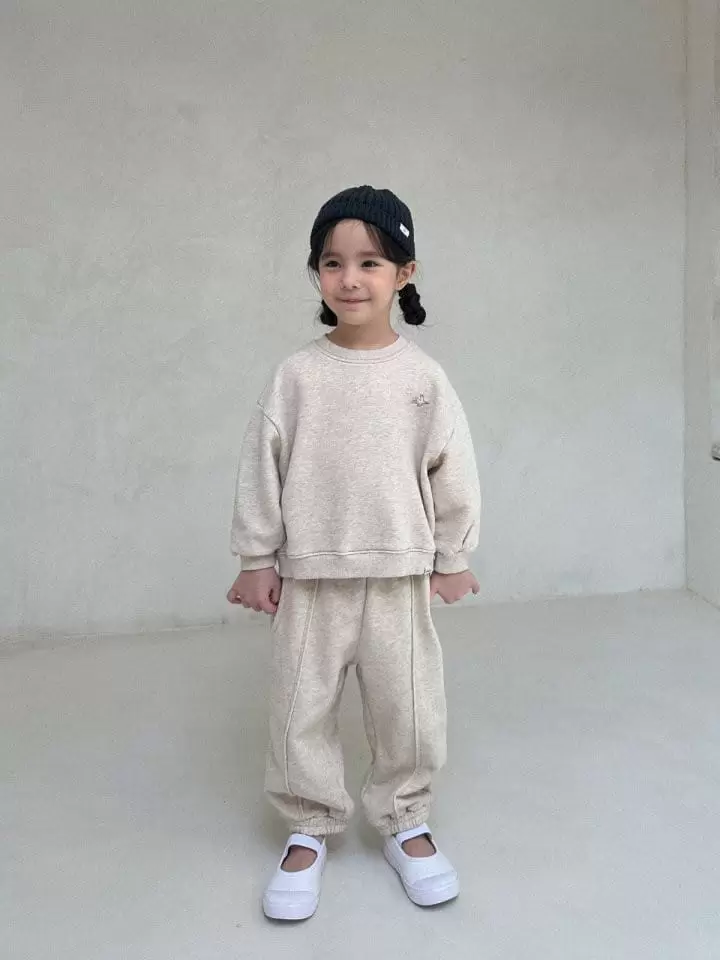 A-Market - Korean Children Fashion - #childrensboutique - Stitch Jogger Pants - 10