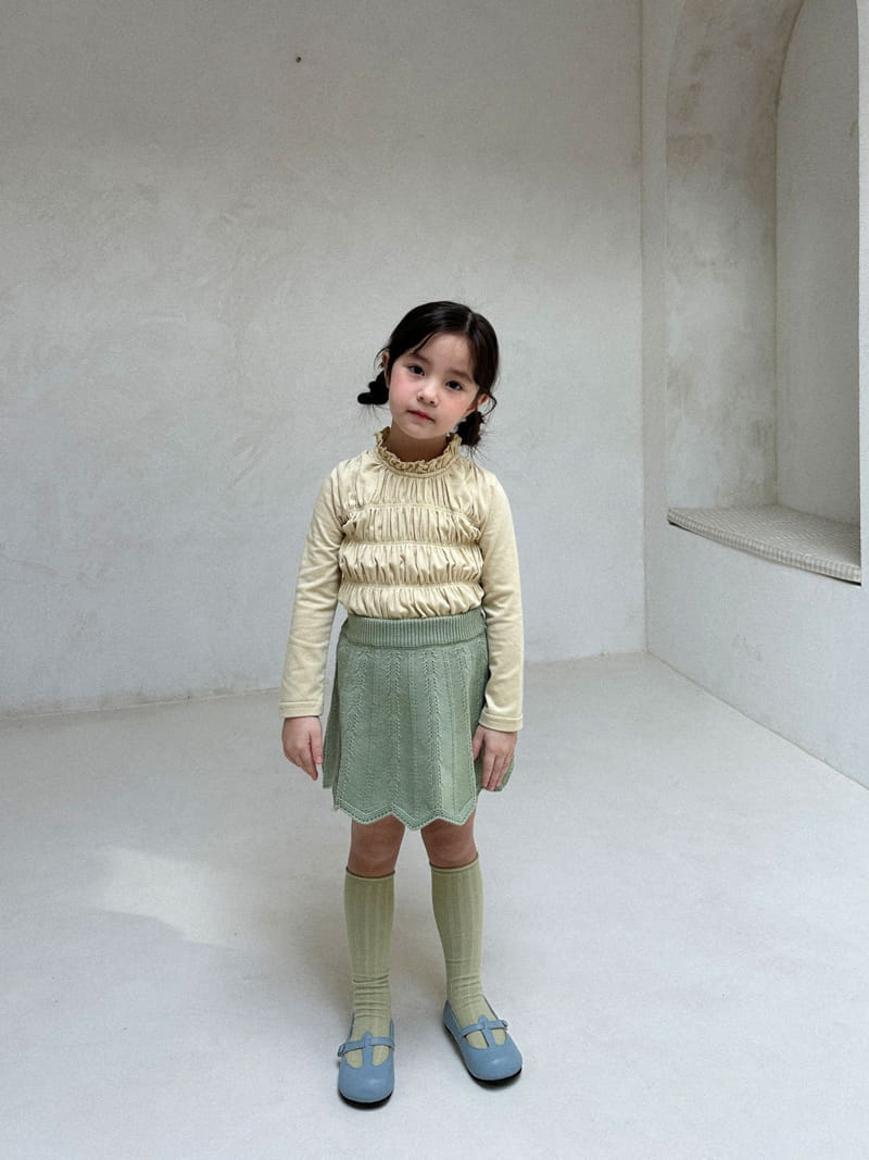 A-Market - Korean Children Fashion - #littlefashionista - Wrinkle Smoke Tee - 9