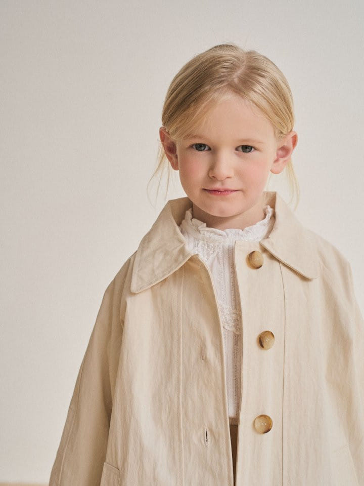 A-Market - Korean Children Fashion - #prettylittlegirls - Paris Trench - 3