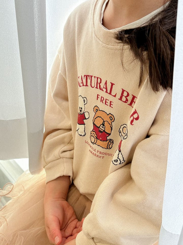 A-Market - Korean Children Fashion - #stylishchildhood - Bear Sweatshirt - 2